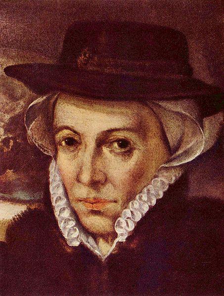 Bartholomeus Spranger Portrat einer Frau oil painting image